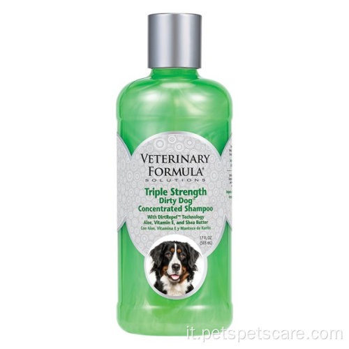 RIPLE STRAZIONE SHAMPOO Concentrata per cani sporchi per cani